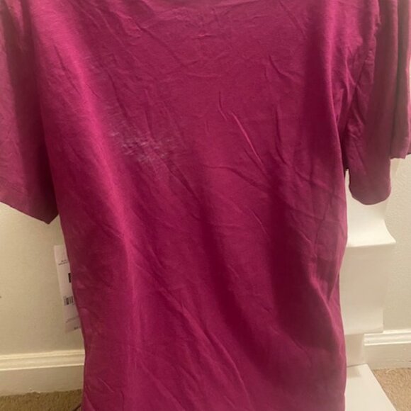 JB PLS CUTOUT V MAGENTA PURPLE Size: 3X Color: MAGENTA PURPLE - Picture 2 of 6